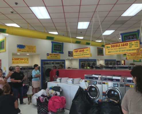 Free laundry event at Laundromania in Davenport Iowa on Wednesday, Aug 3rd 2016